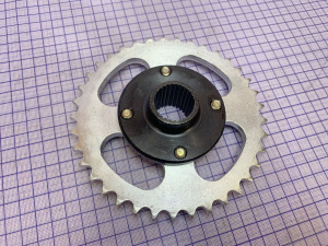 Звезда ведомая в сборе 428-37Т WELS EVO125 (306014006001/311016001002)