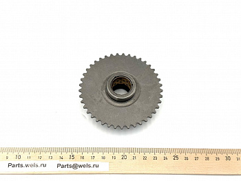 Шестерня обгонной муфты стартера (бендикса), с сальником, 110-125cc (WW0985)