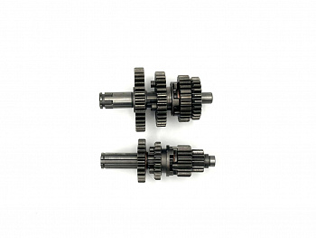КПП в сборе (валы КПП) 152FMI, 152FMH, 153FMI (d.12), 156FMJ, (YX125, YX140, Alpha, Delta, питбайки)