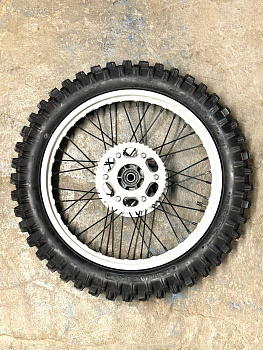 Колесо заднее в сборе 110/90-18 WELS MX250R (116202117087610)