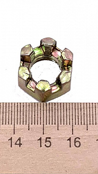 Гайка под шплинт, корончатая, М12х1.25 (WW0553)