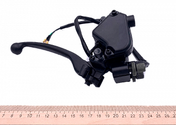 Курок газа в сборе с тормозом и датчиком, правый, квадроциклы ATV110-125 (109414) (WW0159)