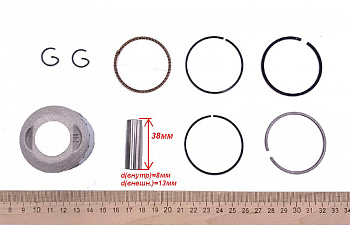 Поршень в сборе 147FMH 70см3 D=47 (OEM) (WW0401)
