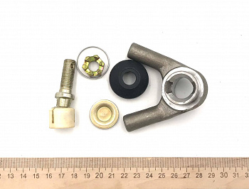 Опора шаровая нижняя, под упор, сварная, М10*25, ATV110D/125D (WW0688)