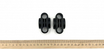 Крепеж рулевой колонки в сборе (2+2), ATV125 THUNDER (102418/600650)